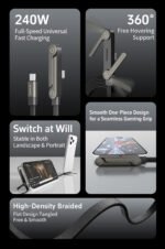 240W Type -C  Fast charging cable - Image 7